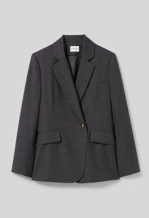 Blazer-Jacke im Anzugstil