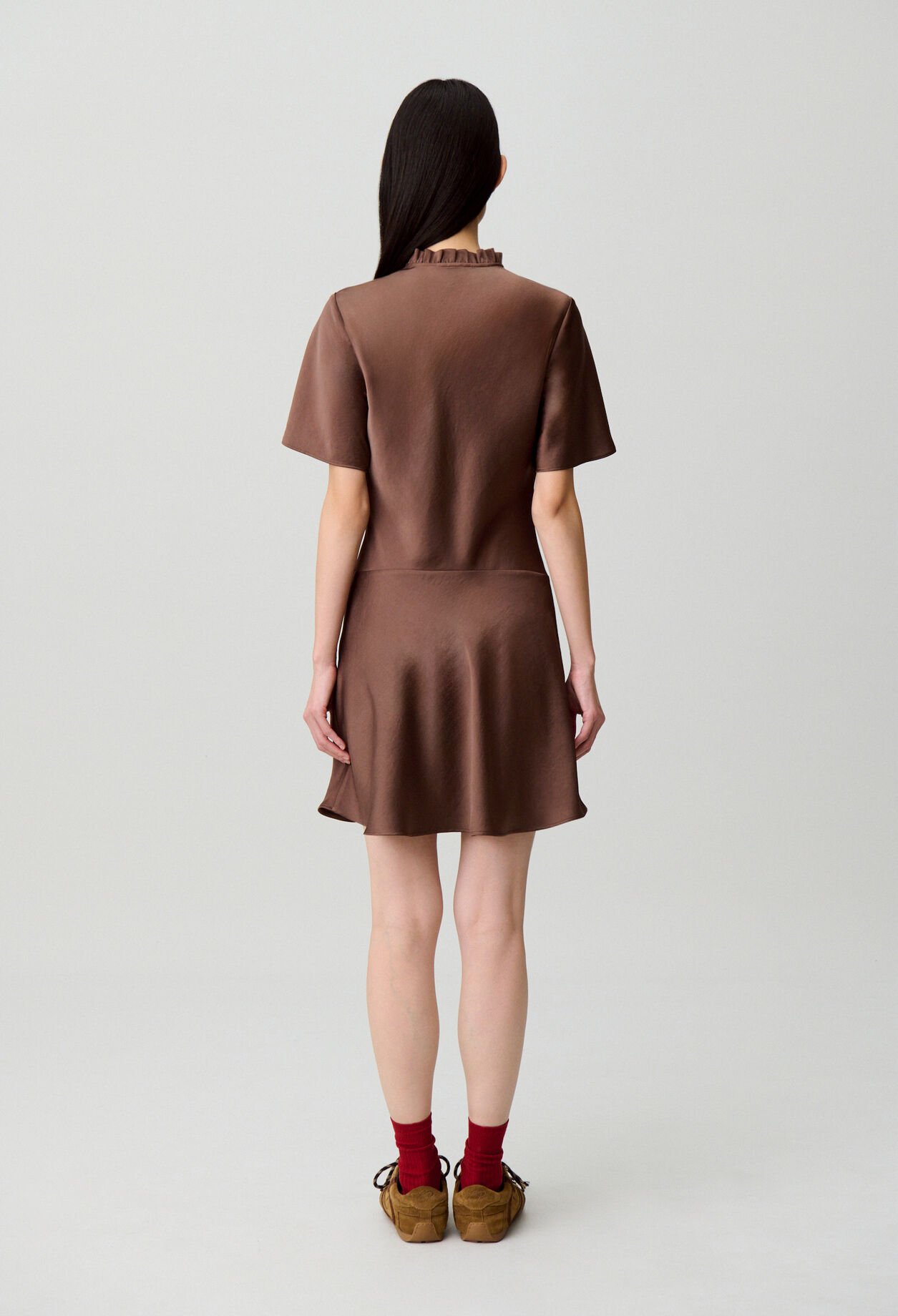 Kurzes Fließendes Kleid