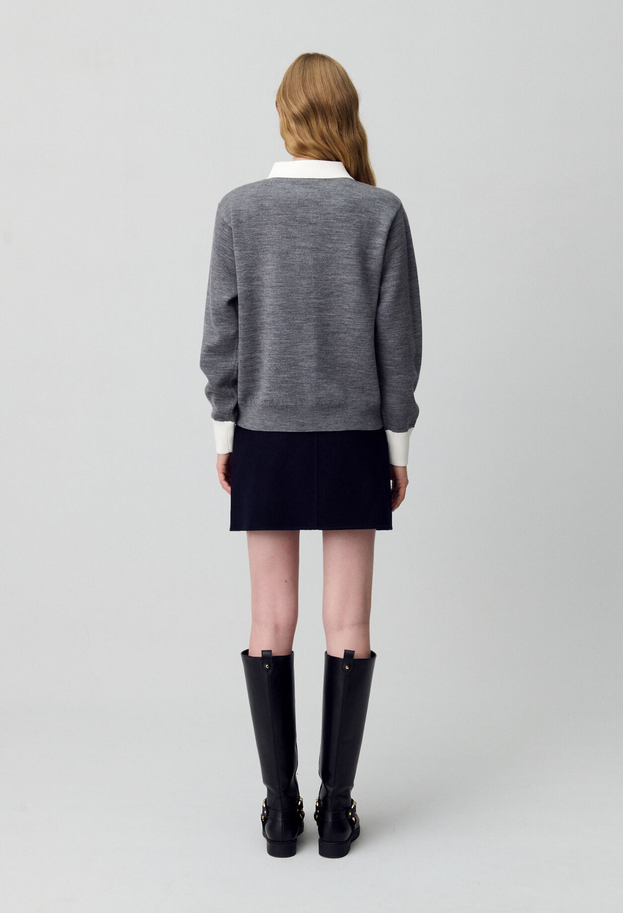 Feinstrick-Pullover