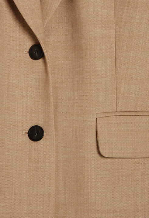 Kost&uuml;mjacke, beige