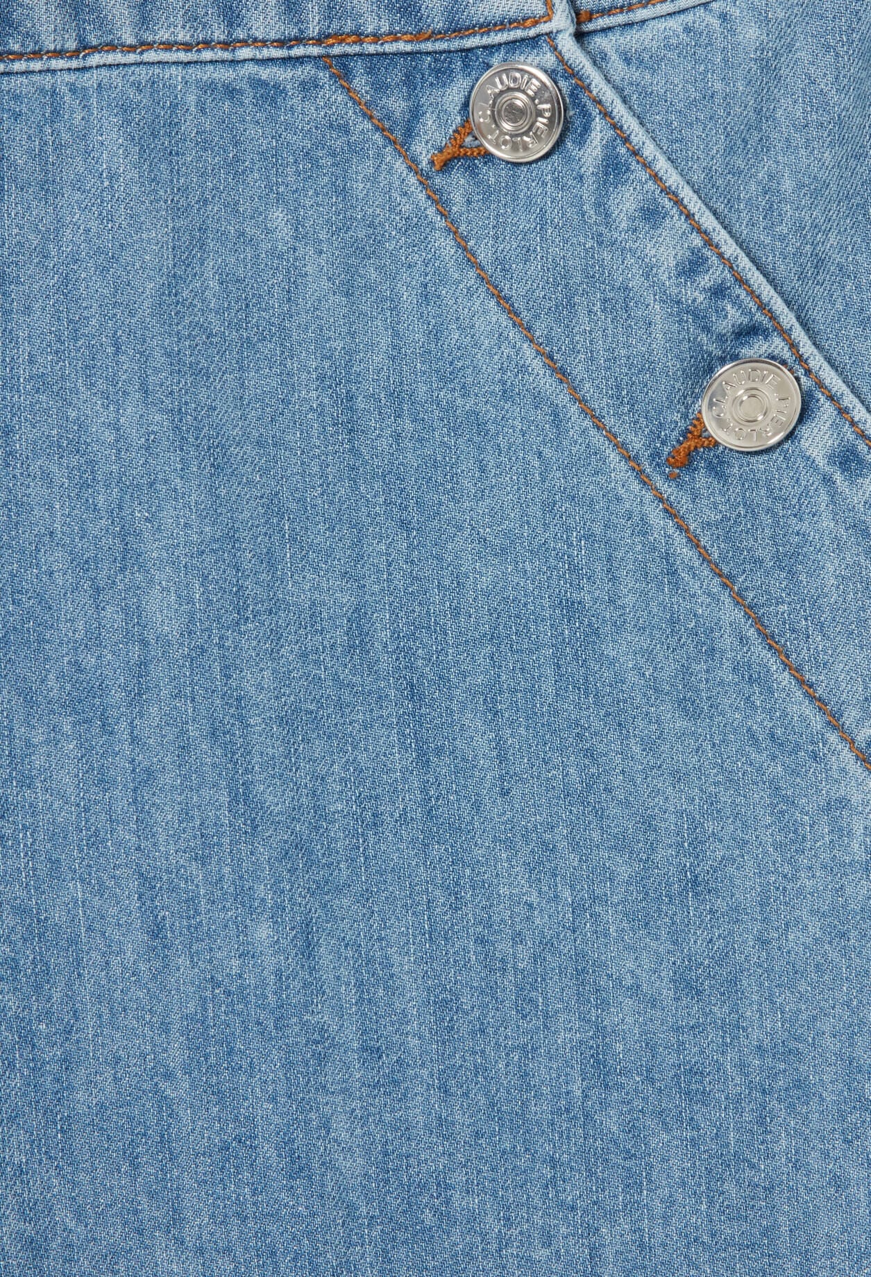 Denim-Shorts mit Matrosenlatz