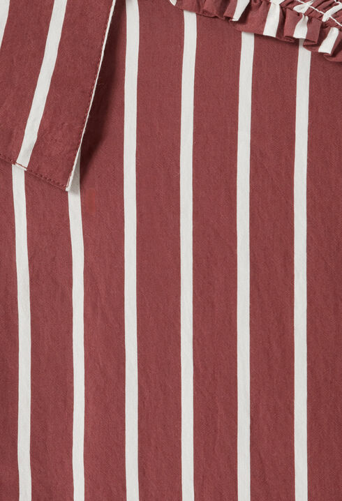 Gestreiftes Oversize-Hemd