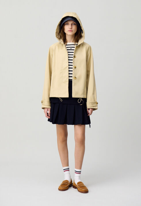 Leichte Parka mit Kapuze