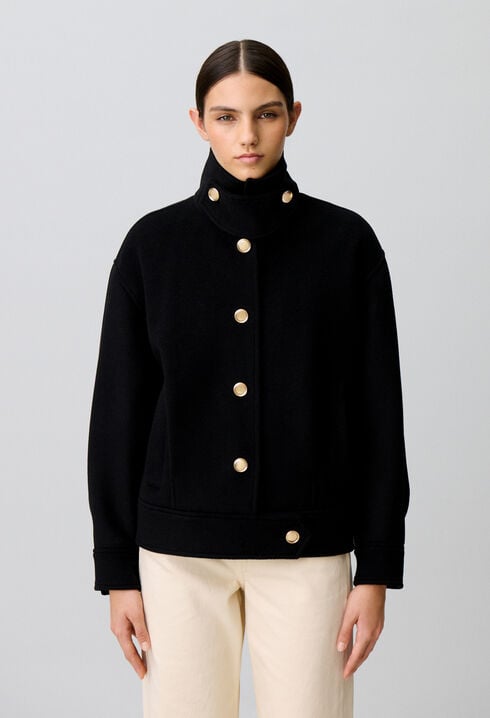 Kurzer Blouson-Mantel Gold