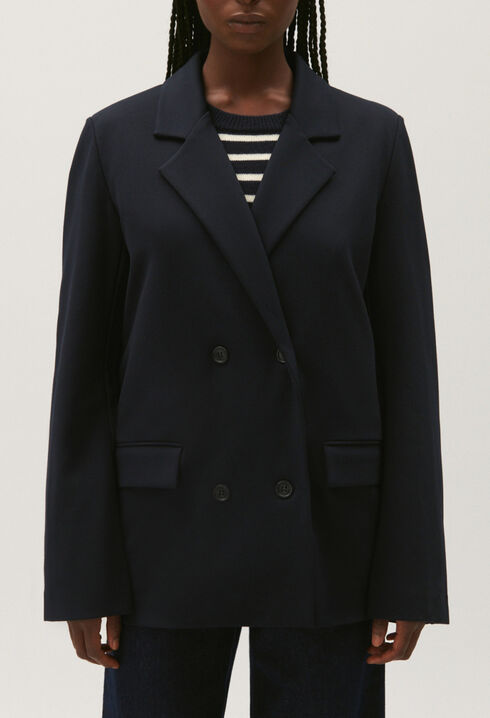 Marineblauer Blazer