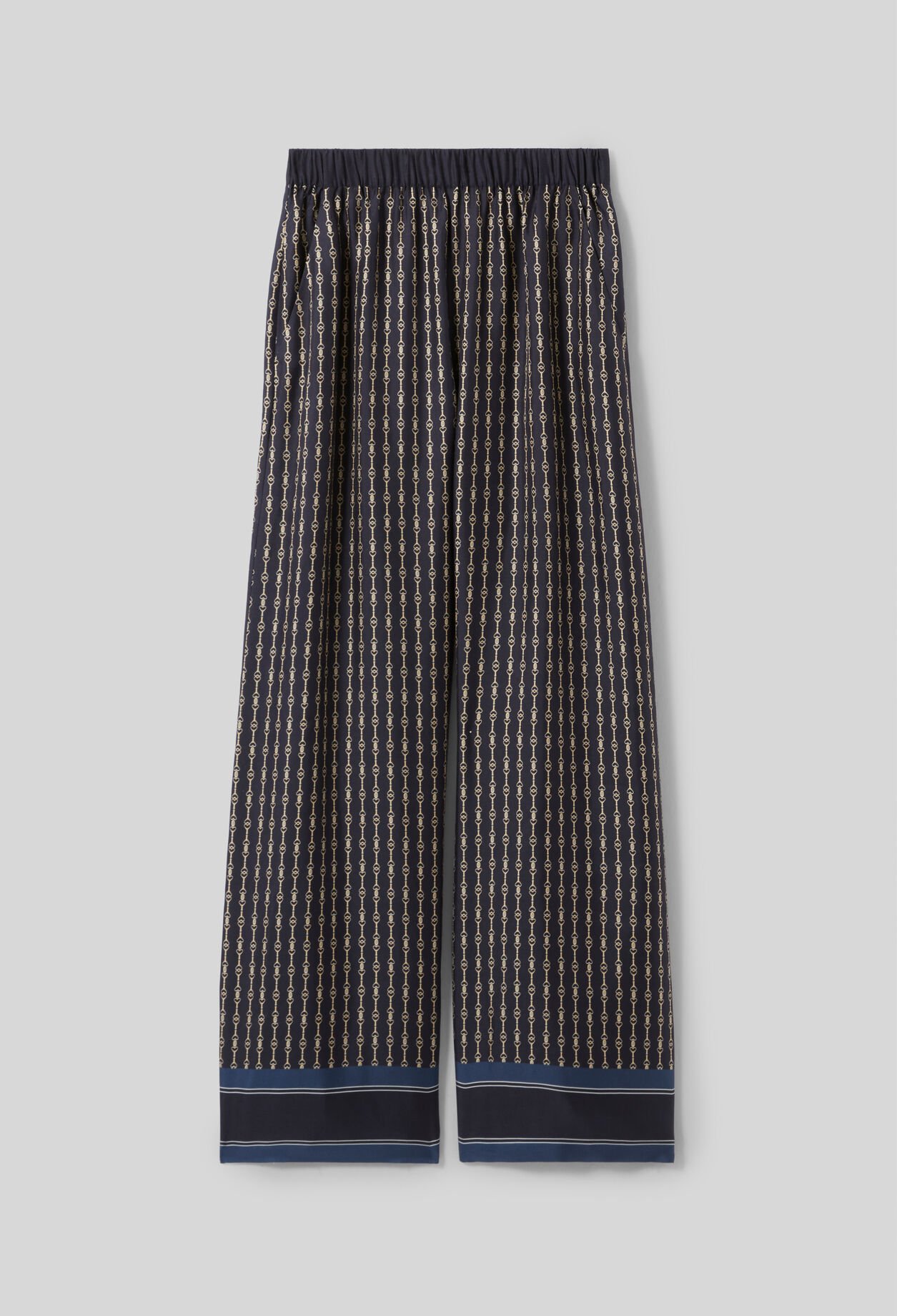 Fließende bedruckte Hose