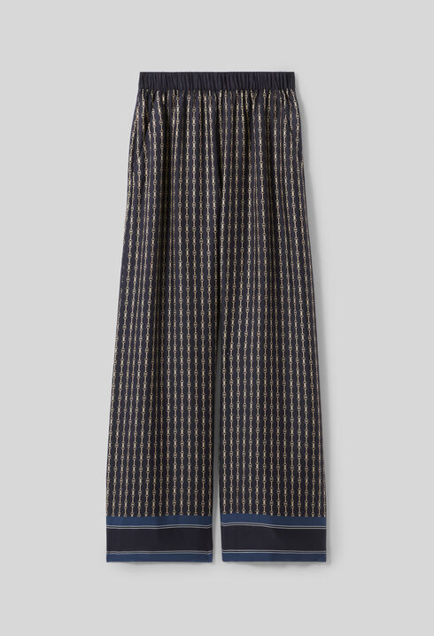 Fließende bedruckte Hose