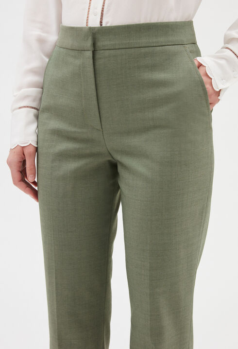 Kostümhose, khakifarben