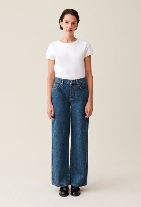 Jeans Michel, dunkelblauer Baggy