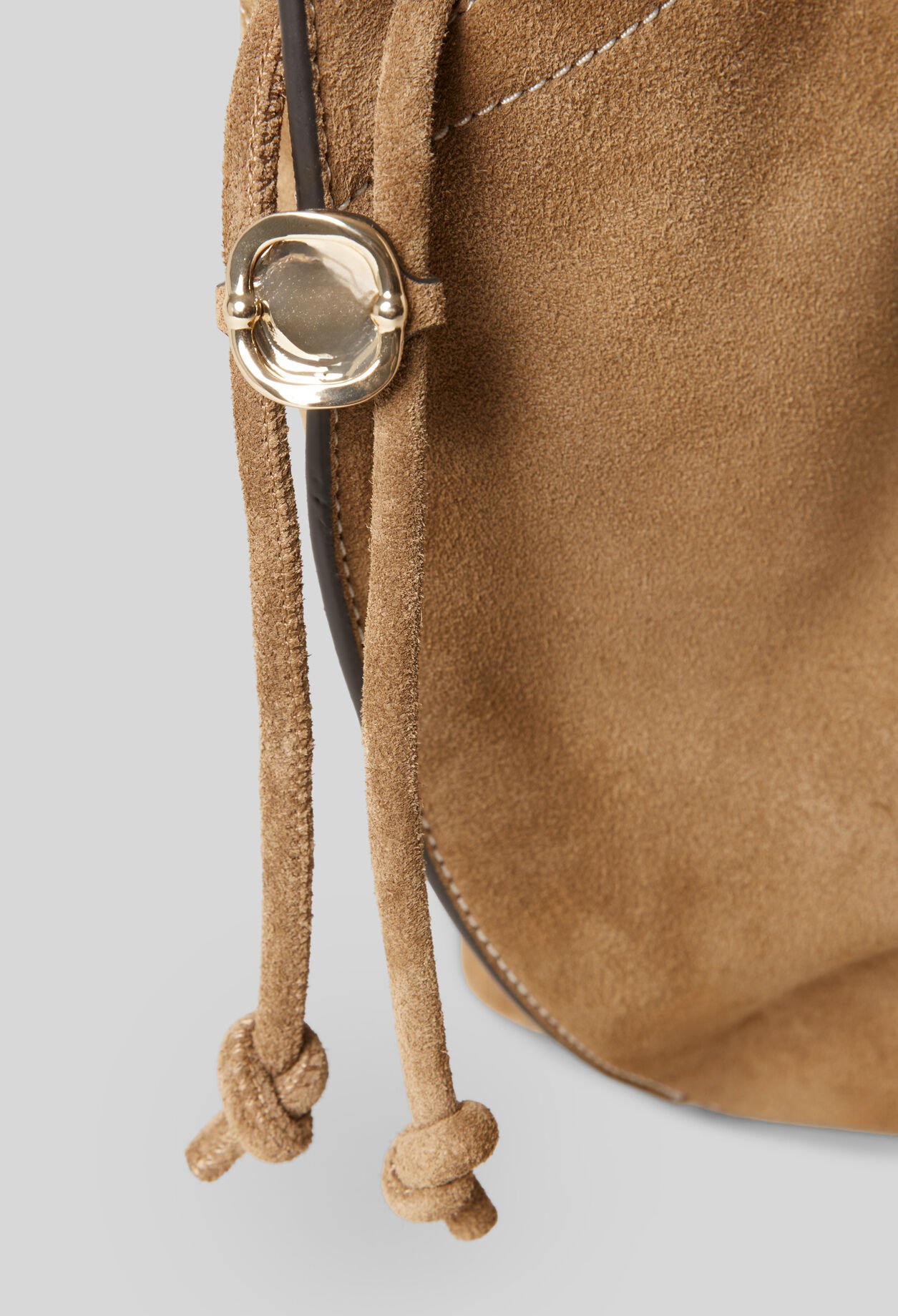 Shopper-Tasche aus Wildleder