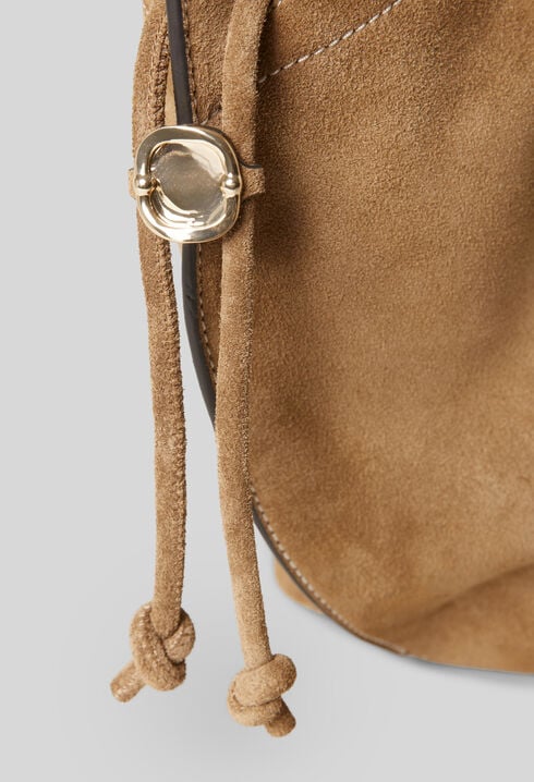 Shopper-Tasche aus Wildleder