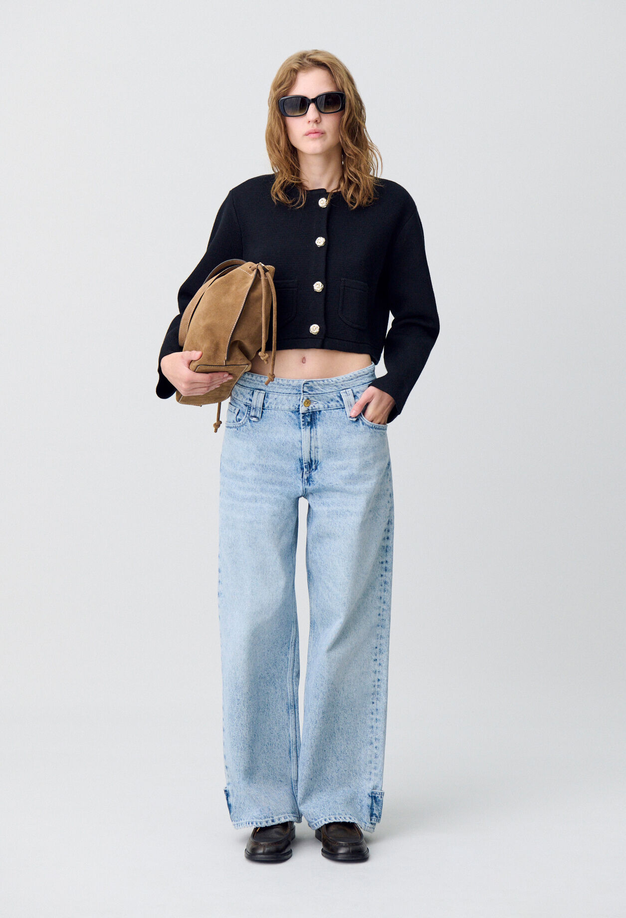 Gerade Denimjeans