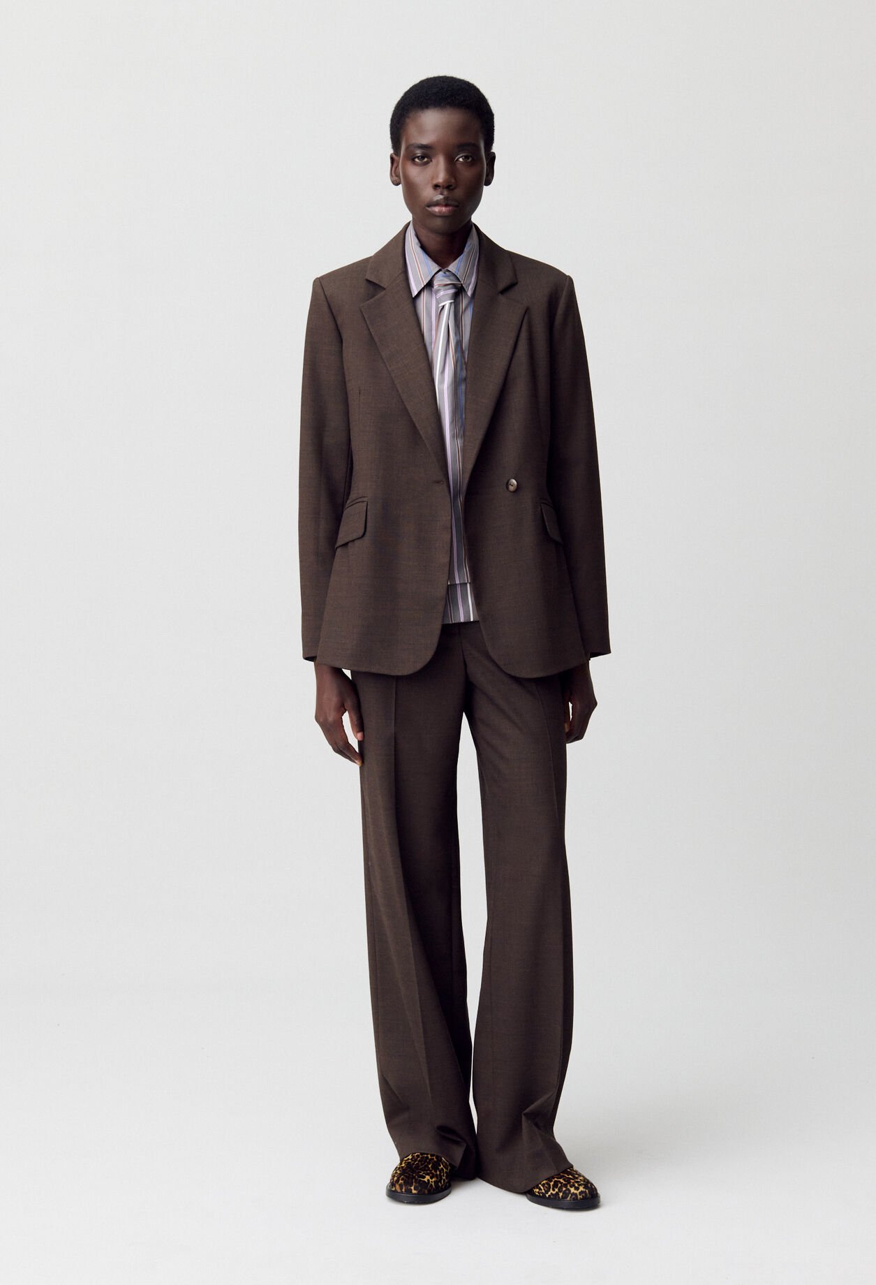 Blazer-Jacke im Anzugstil