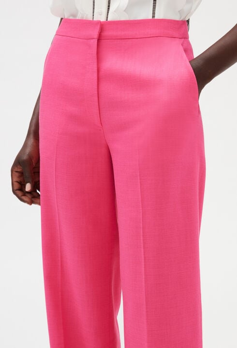 Weite Hose, rosa