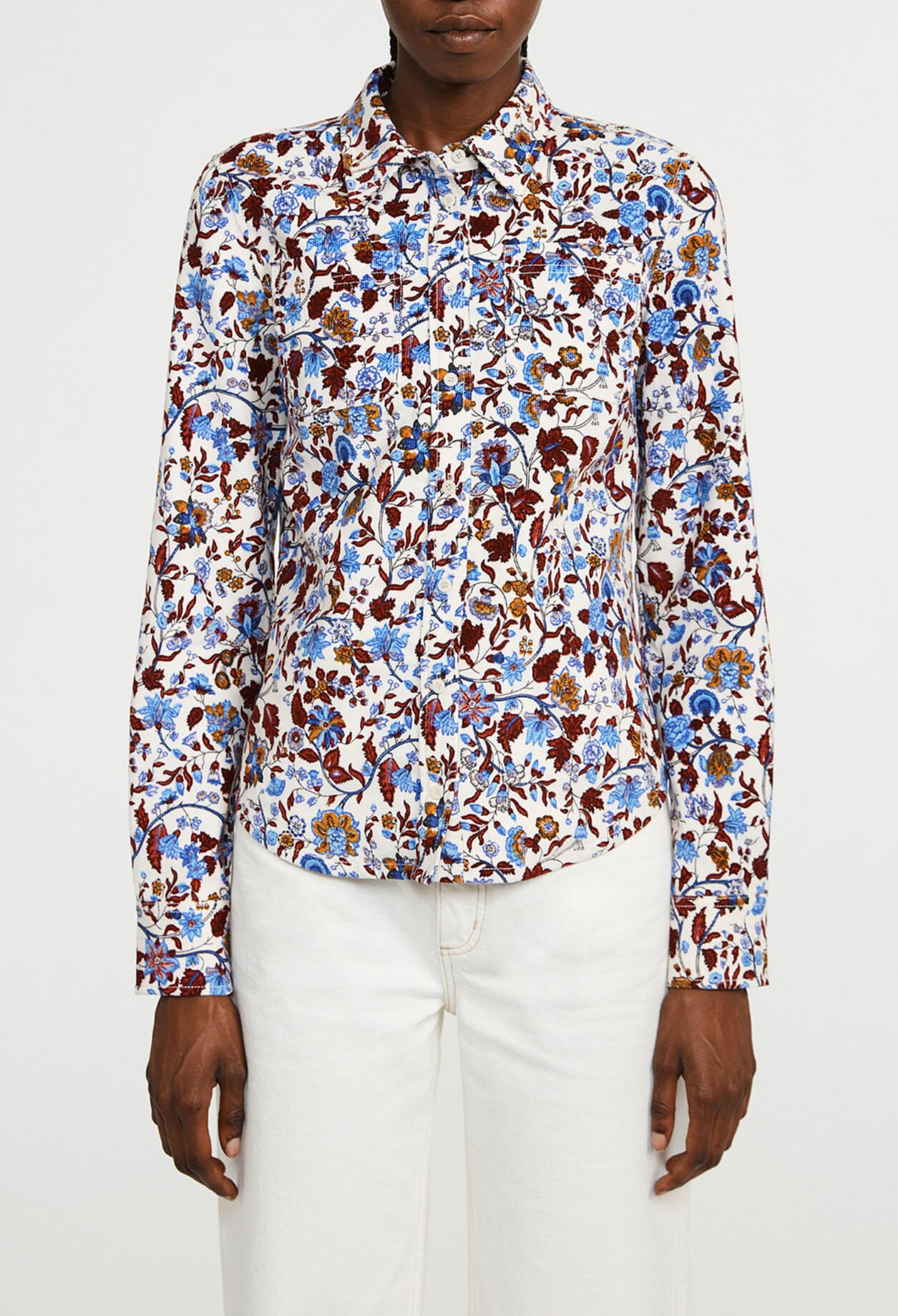 Hemd mit Blumenmuster