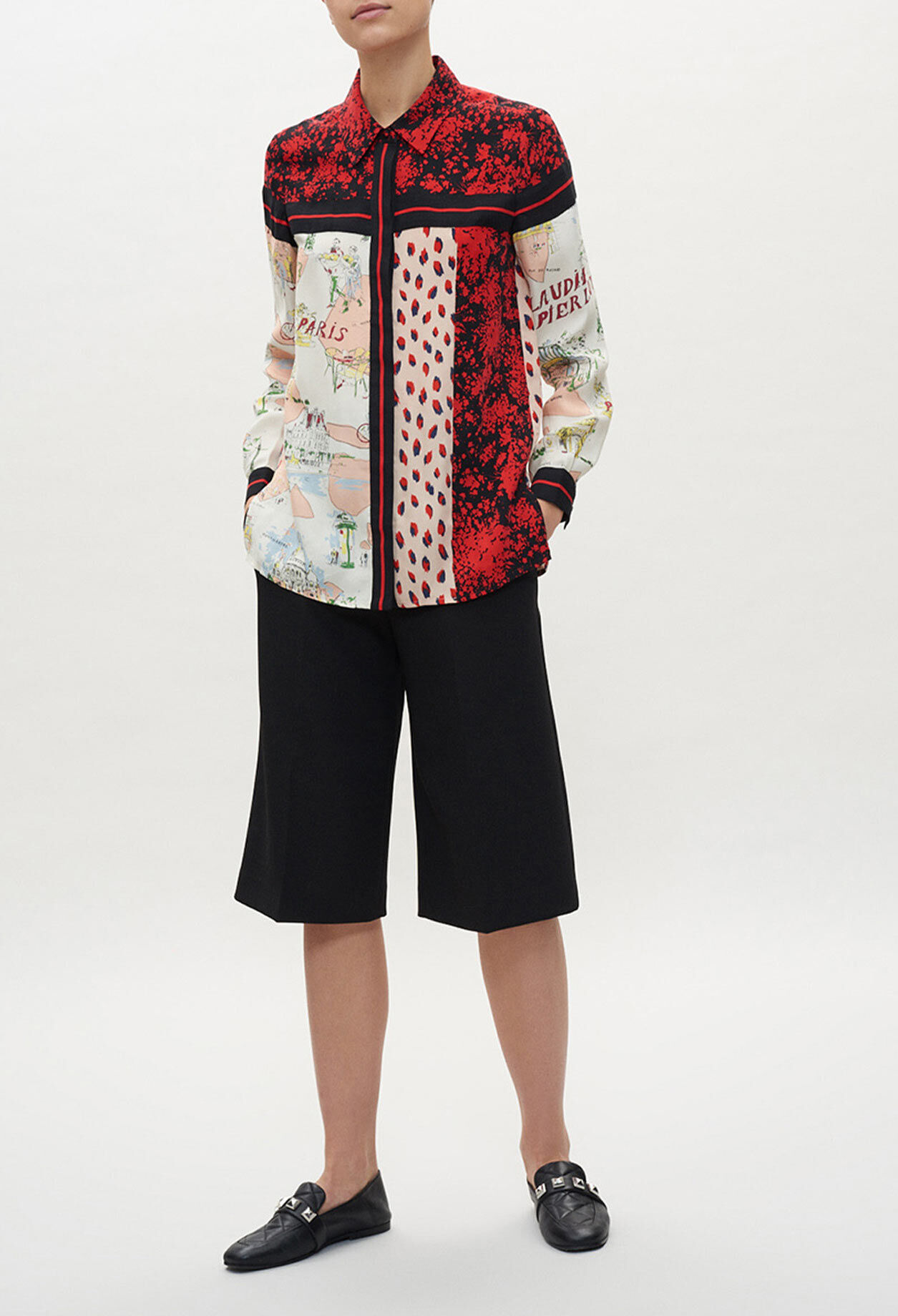 Patchwork-Hemd