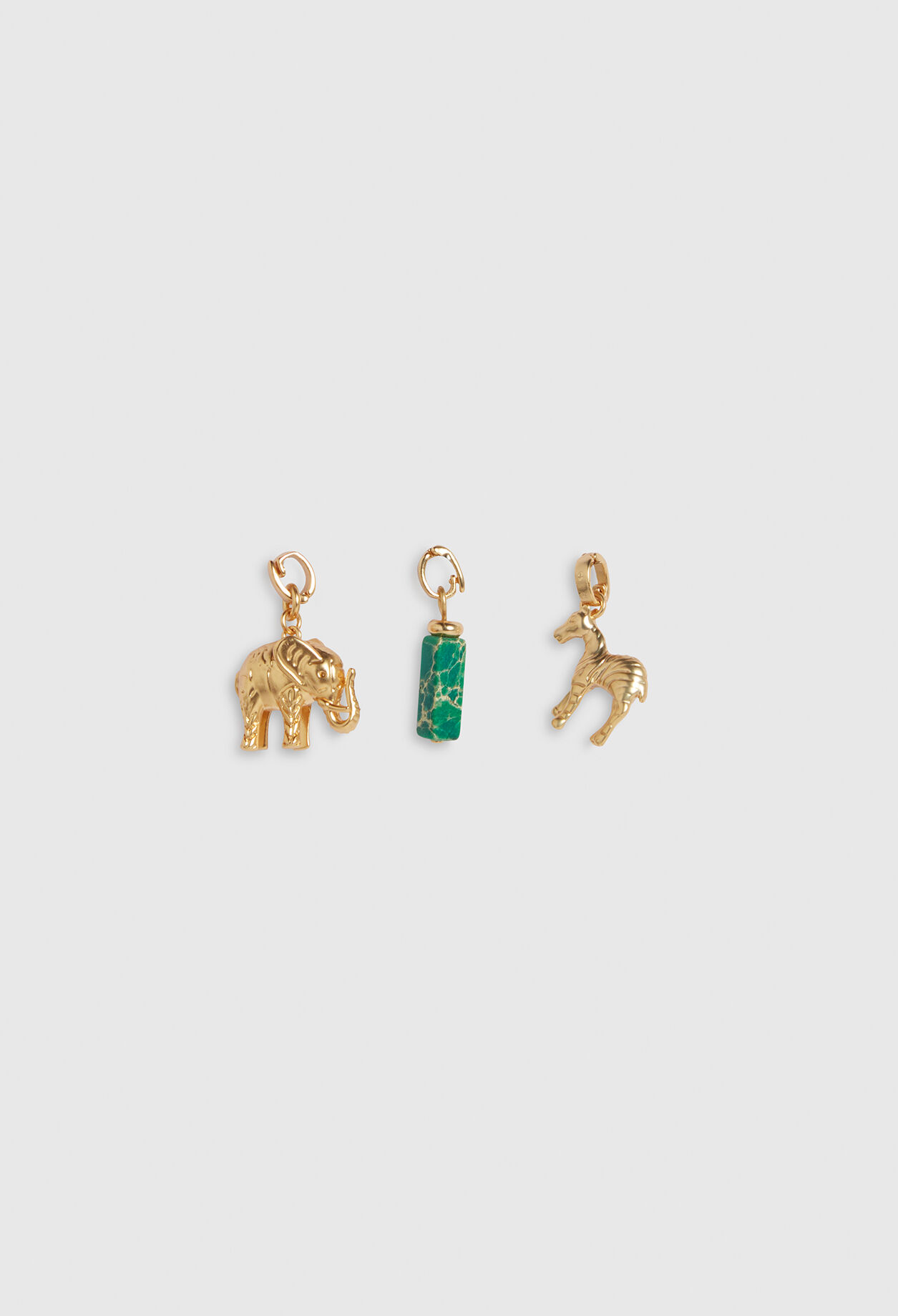 Set aus drei Charms