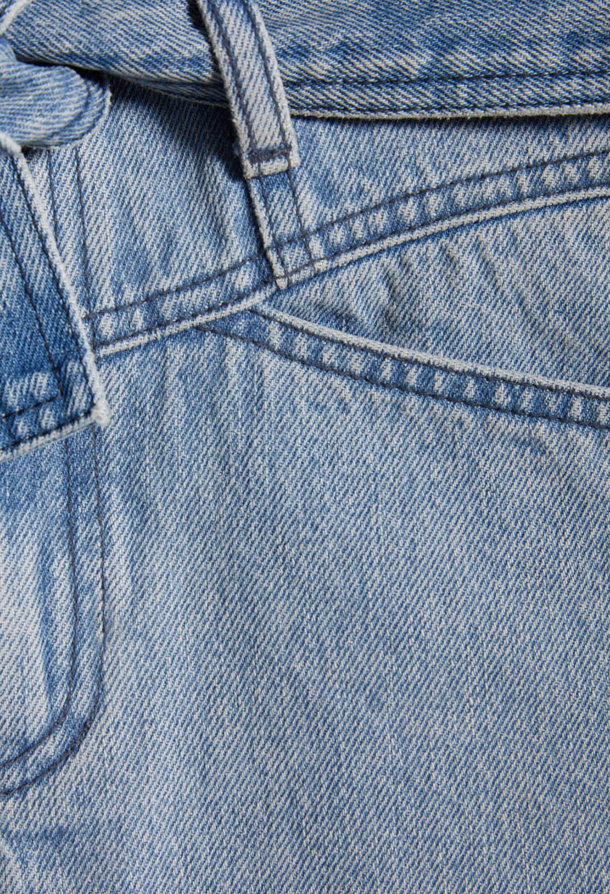 Jeans-Rock aus Bio-Baumwolle