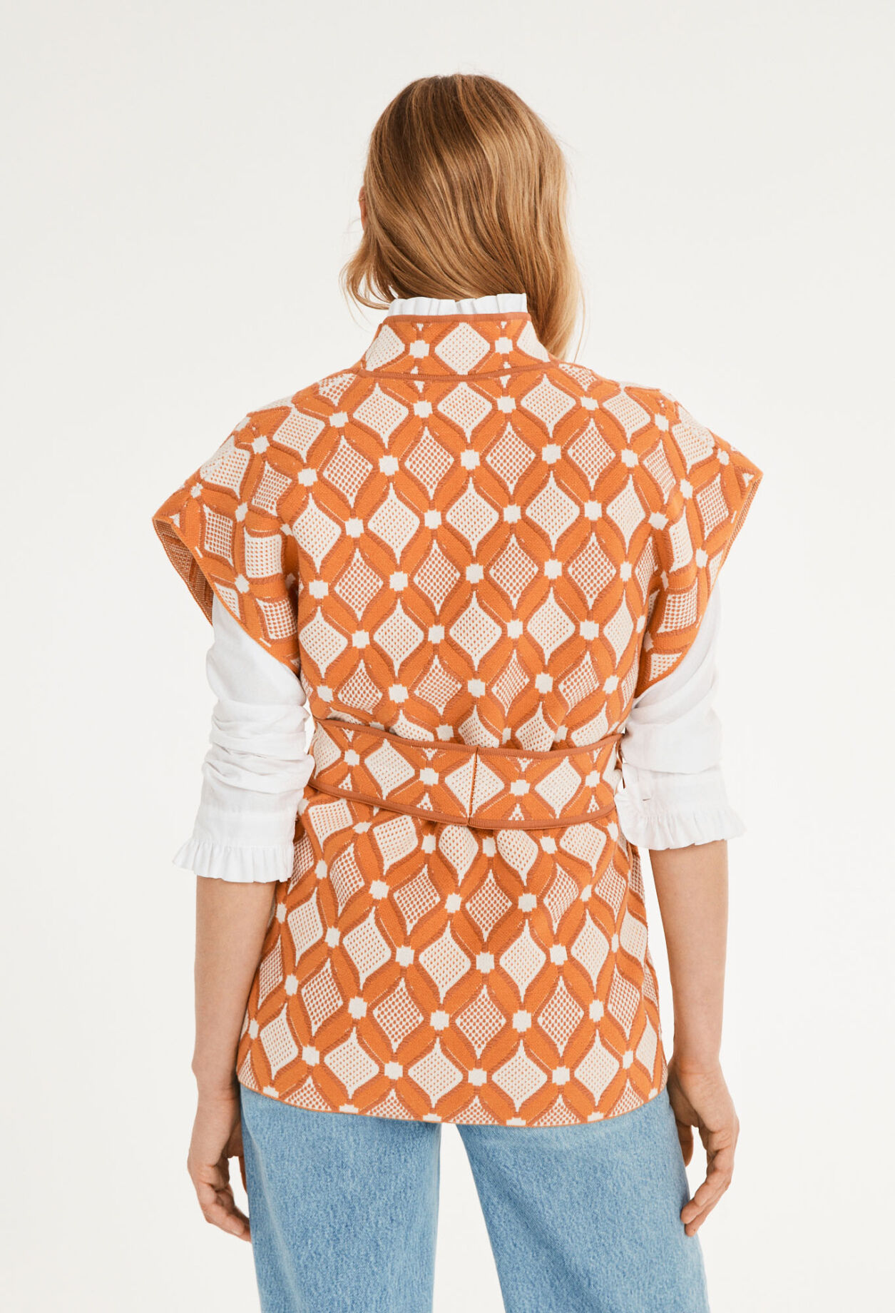 Lockerer Cardigan aus Bio-Baumwolle