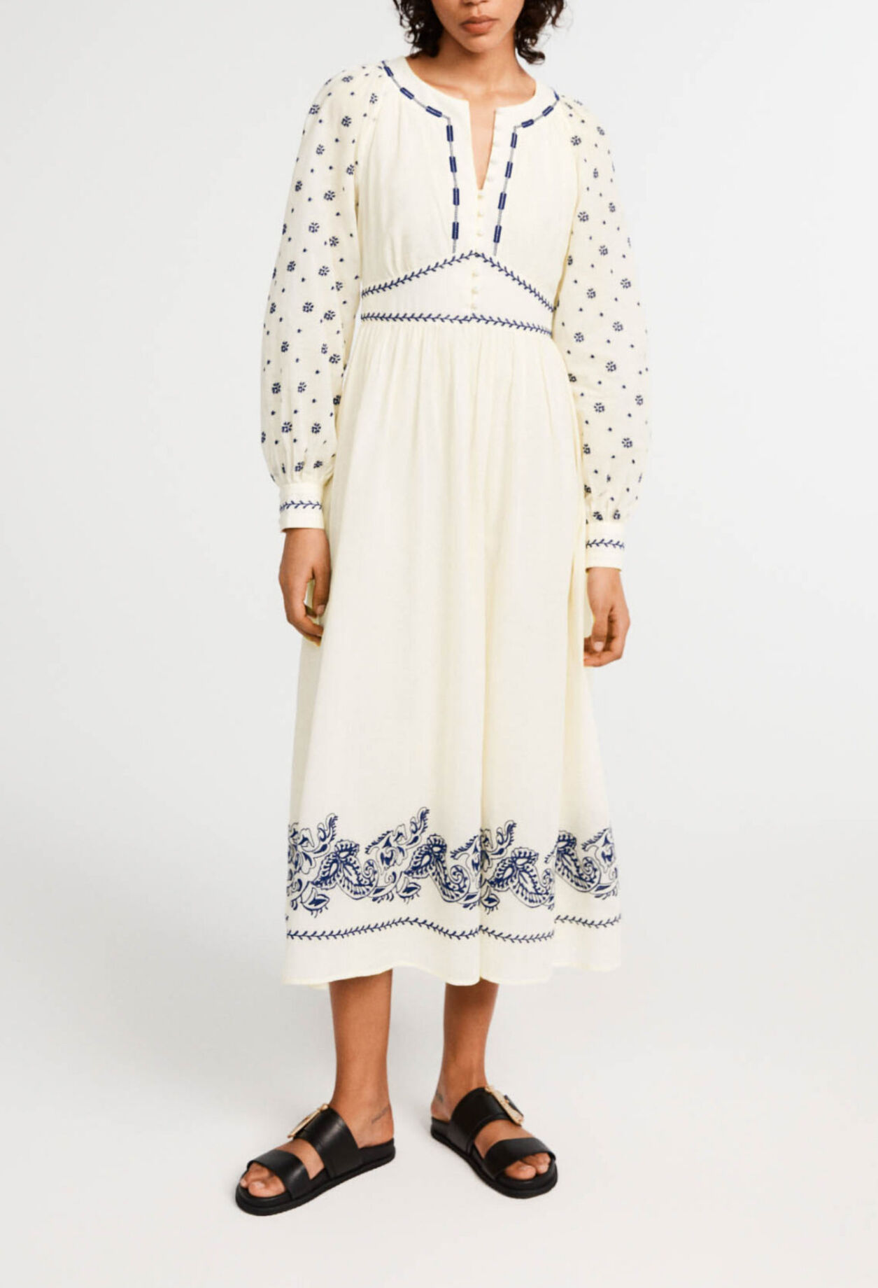 Langes Kleid