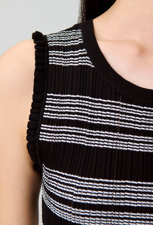 Top aus feinem Strick 