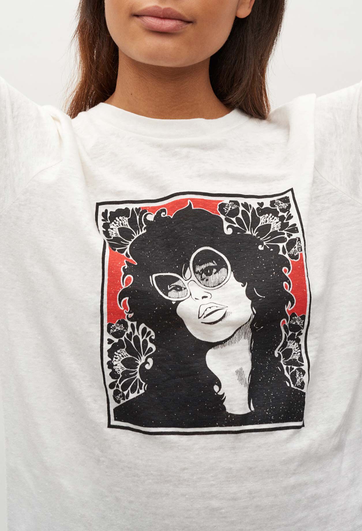 T-Shirt mit Siebdruck