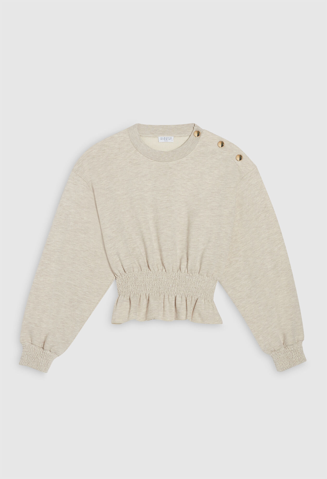 Graues Sweatshirt