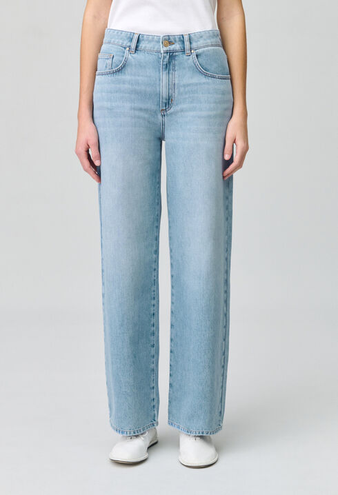 Hösen Denim Straight Leg