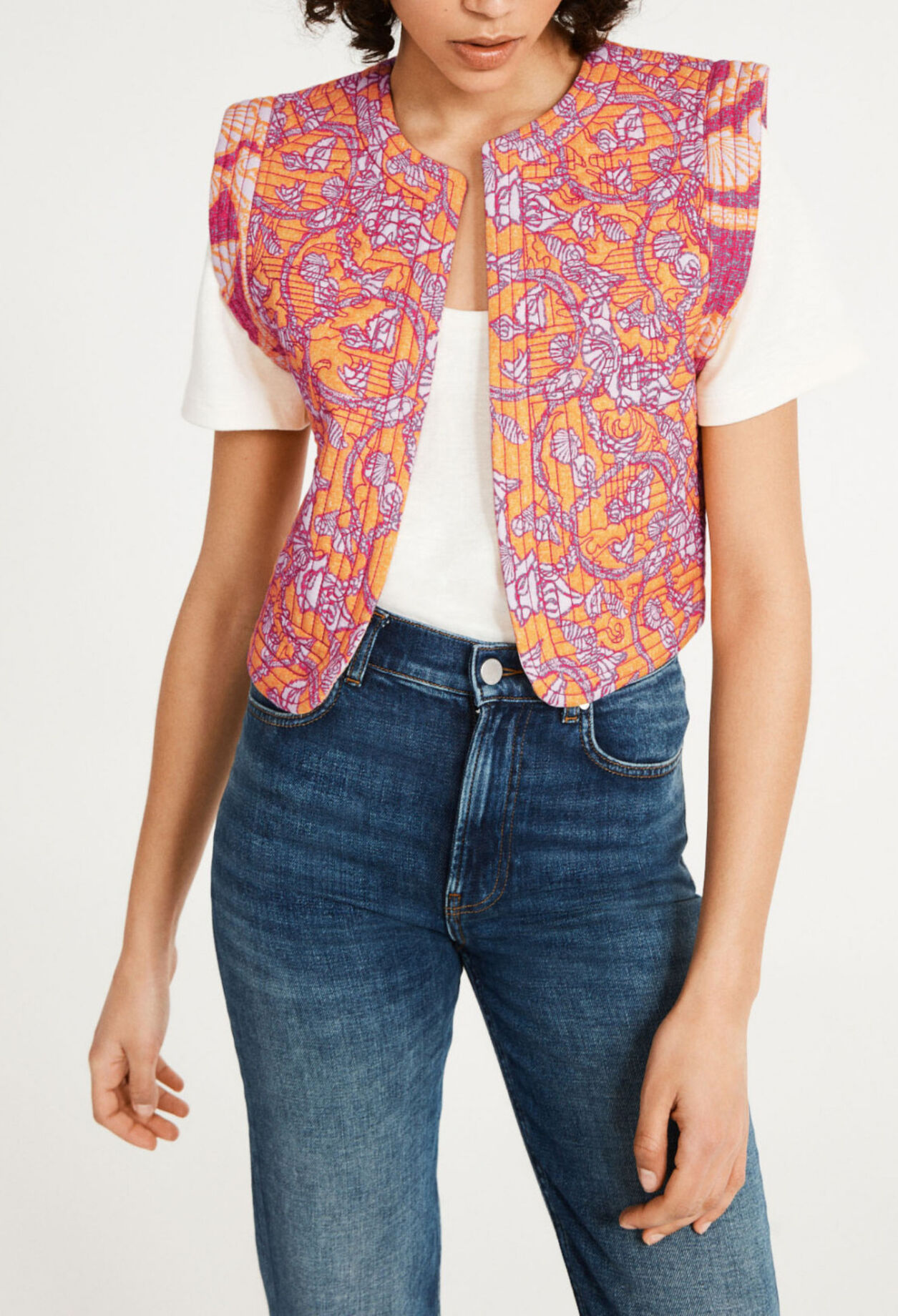 Bedruckte Jacke