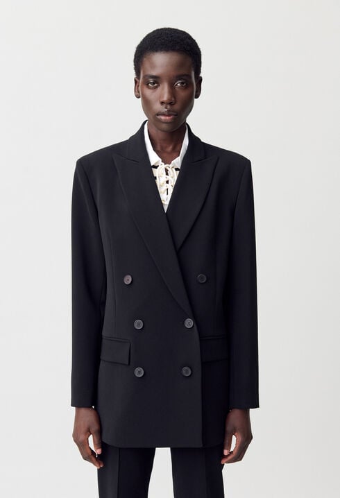 Blazer-Jacke im Anzugstil