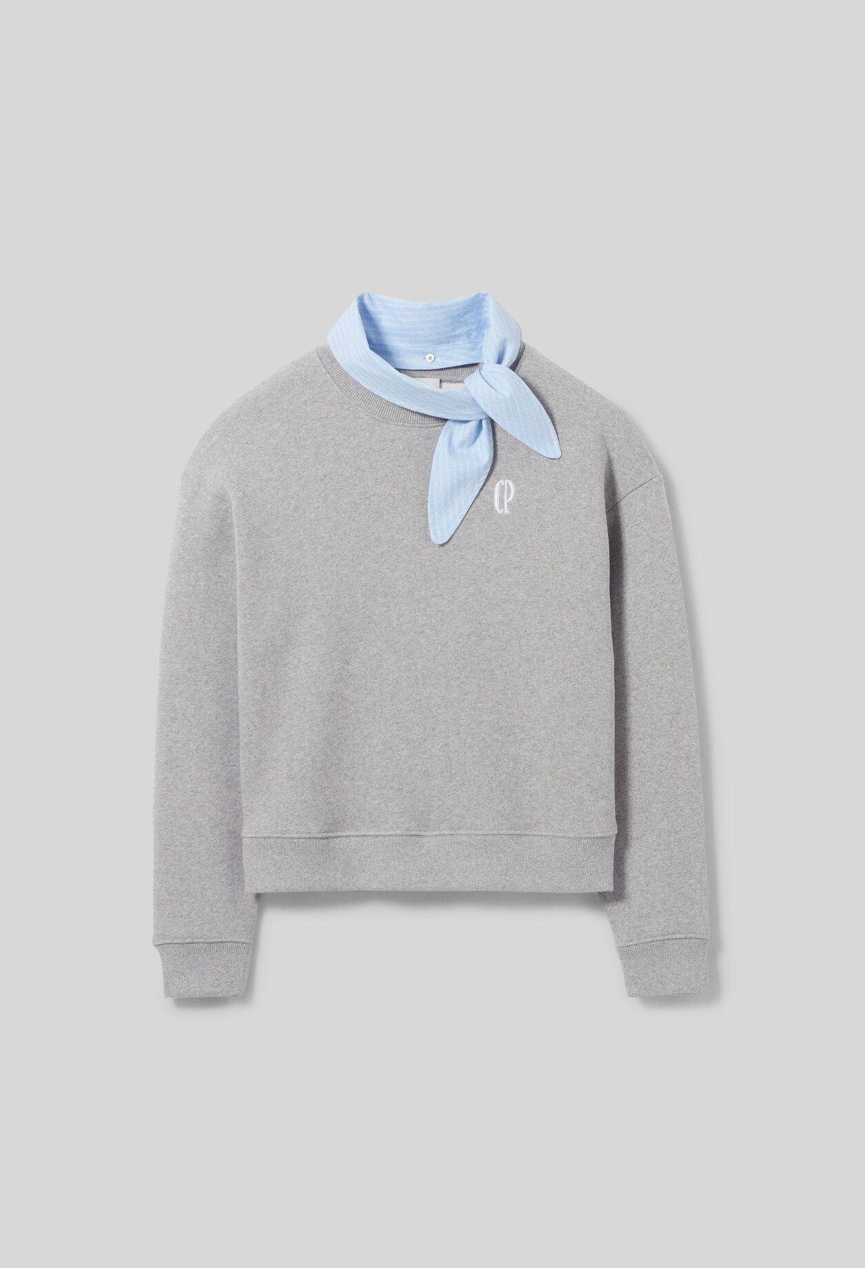Sweatshirt mit Schalkragen