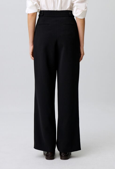 Weite, gerade Tailoring-Hose