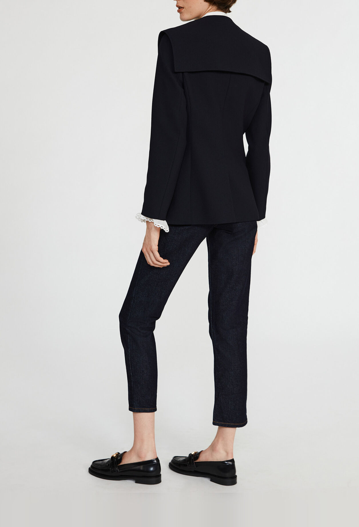 Jacke mit Matrosenkragen