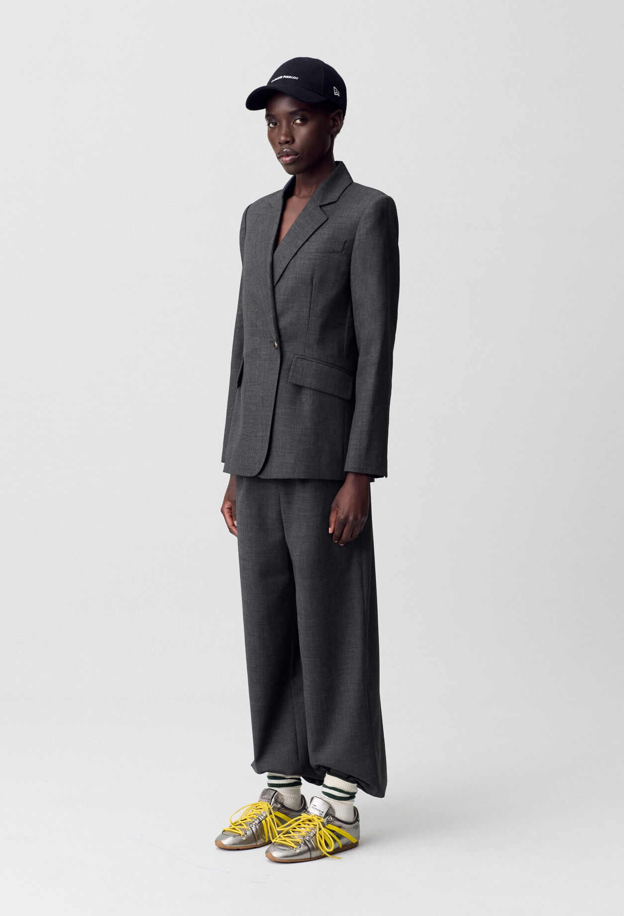 Blazer-Jacke im Anzugstil