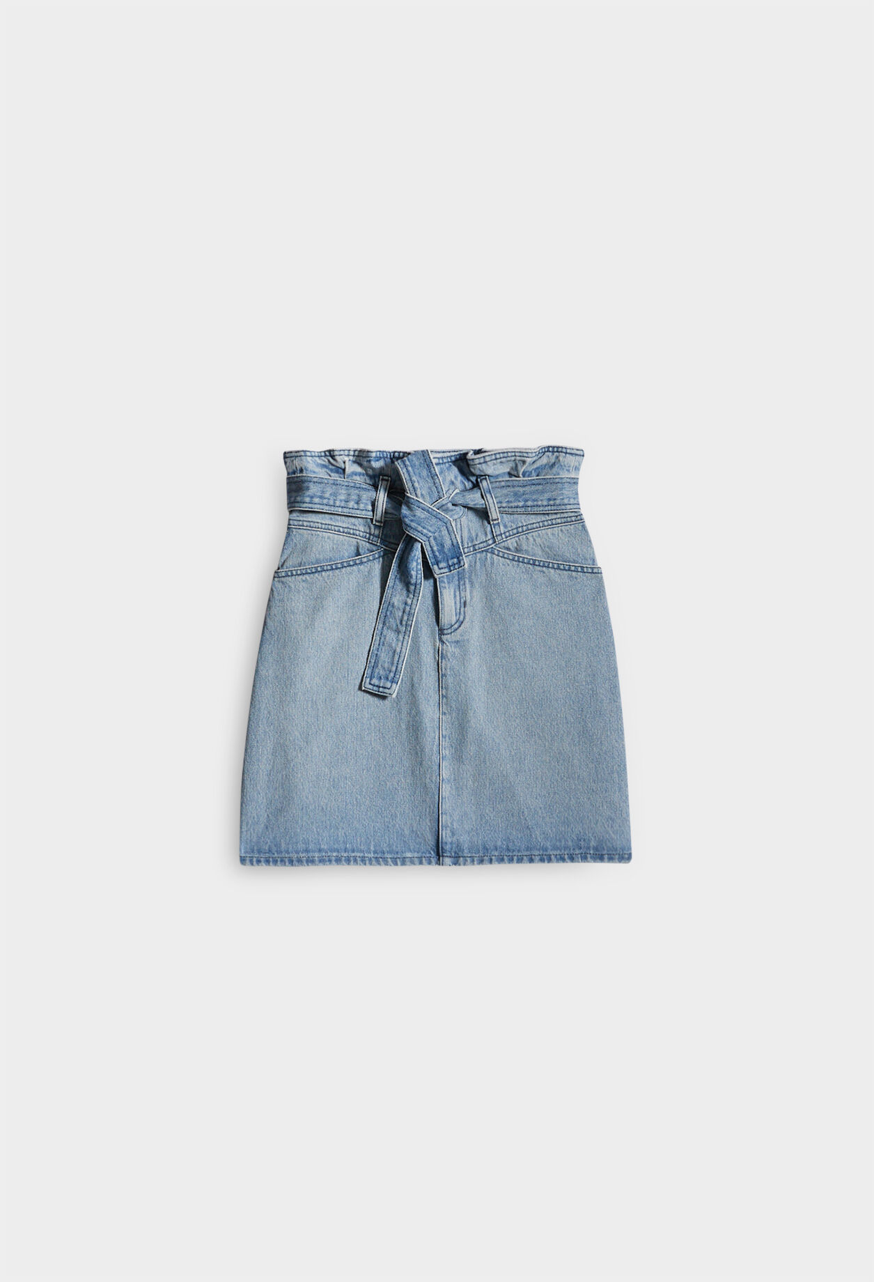 Jeans-Rock aus Bio-Baumwolle