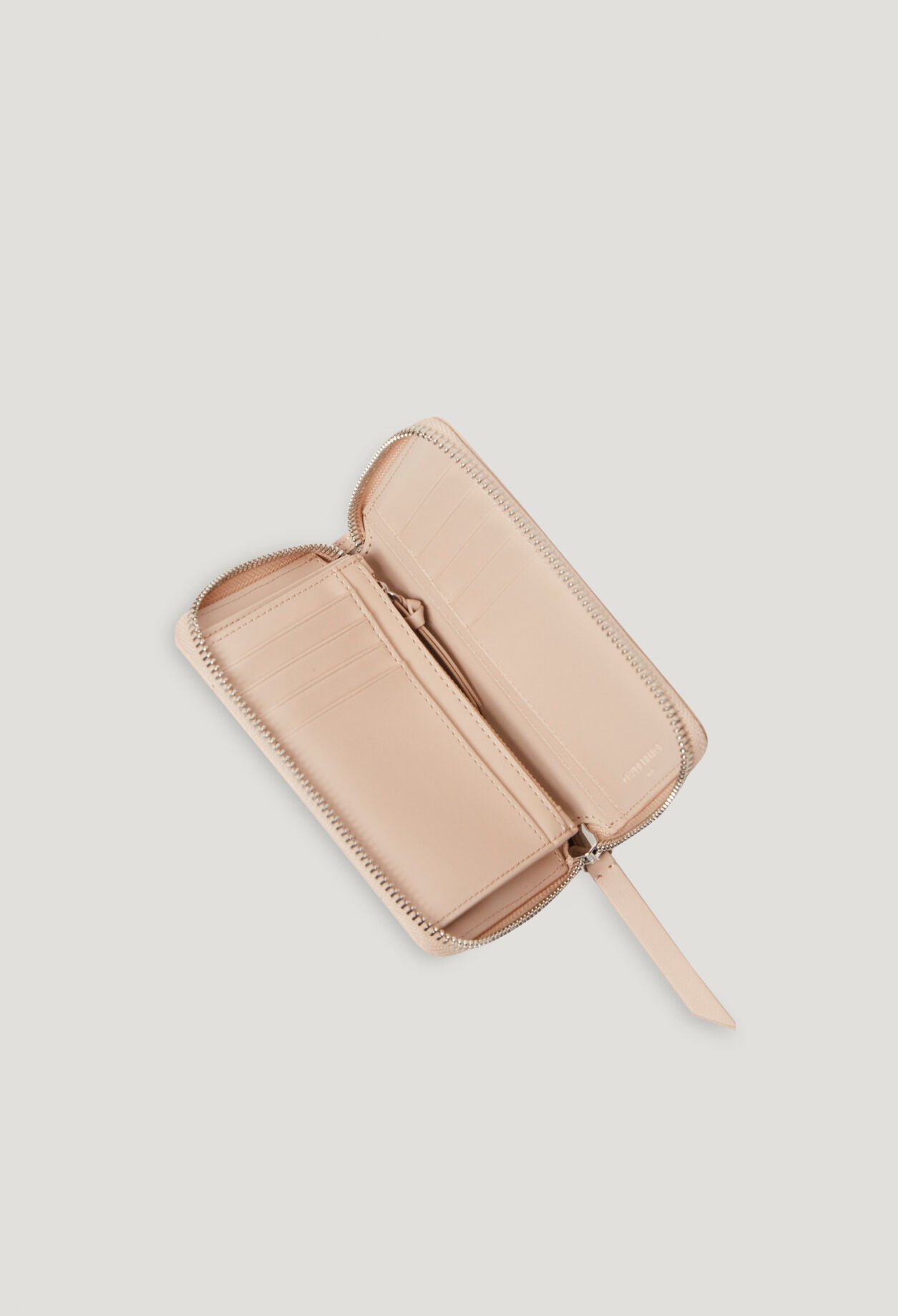 Brieftasche aus gestepptem Leder