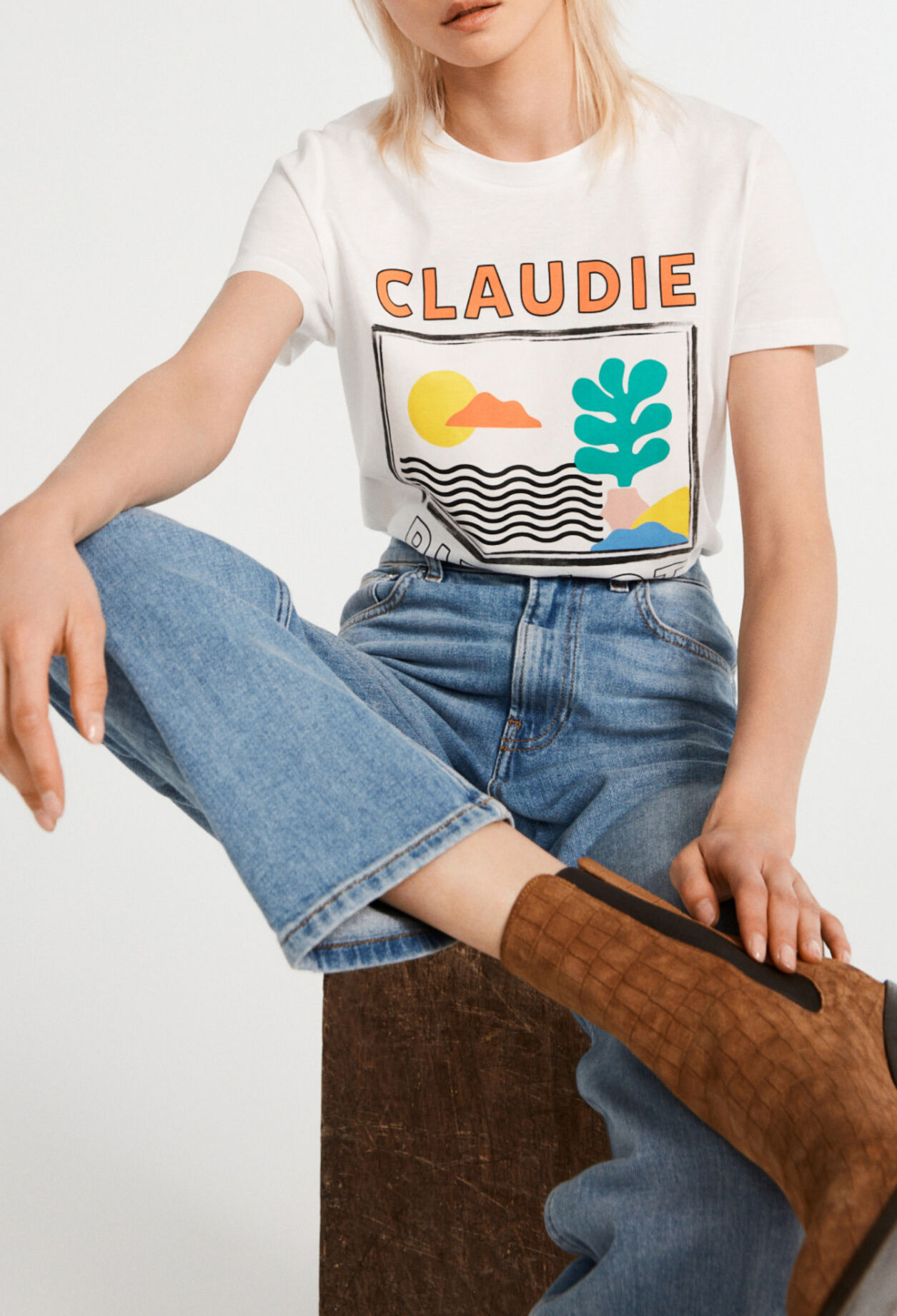 T-Shirt aus Baumwolle