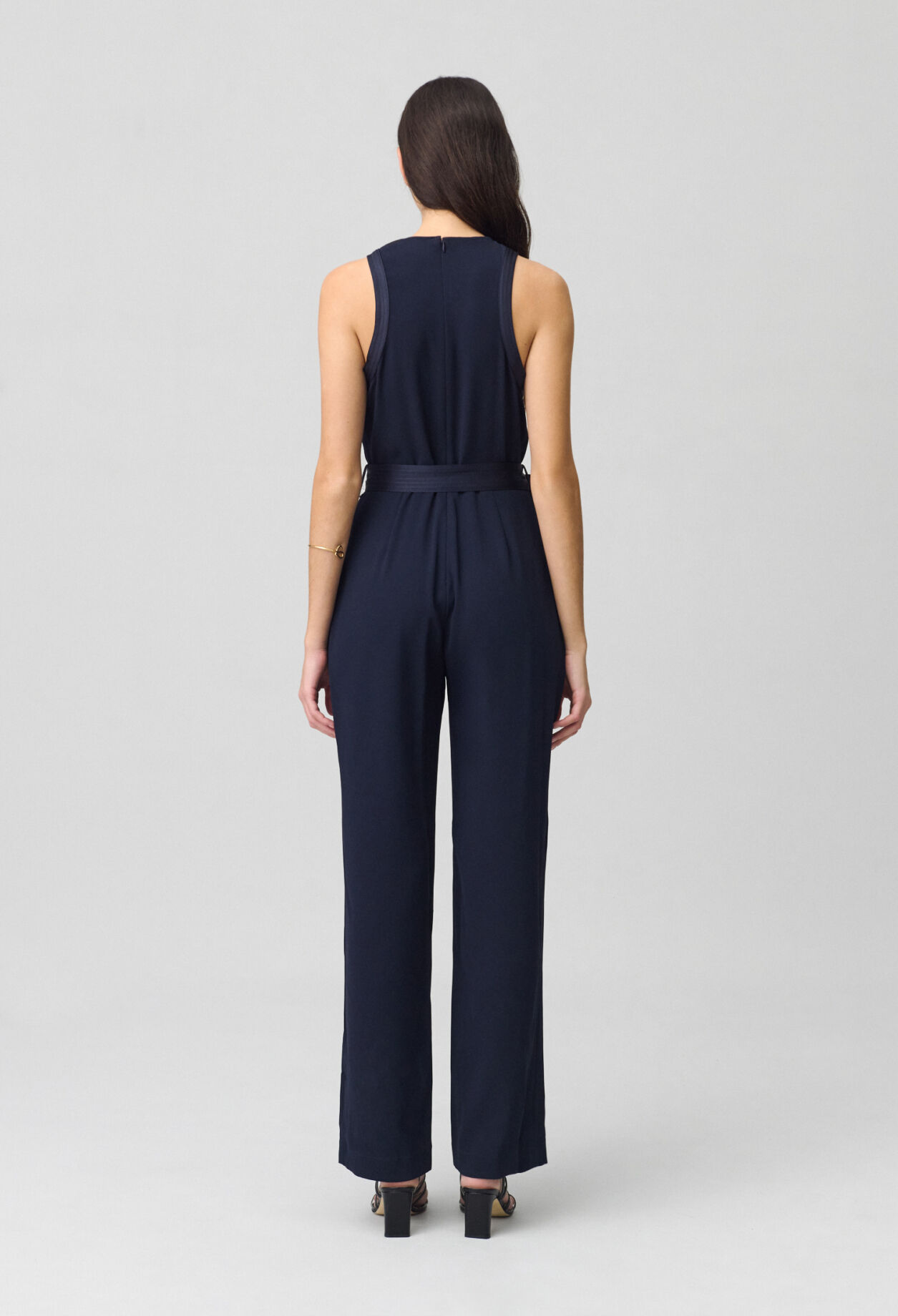 Jumpsuit, Marineblau