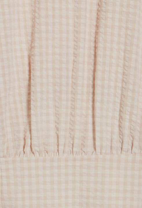 Midi-Kleid mit Streifen-Design