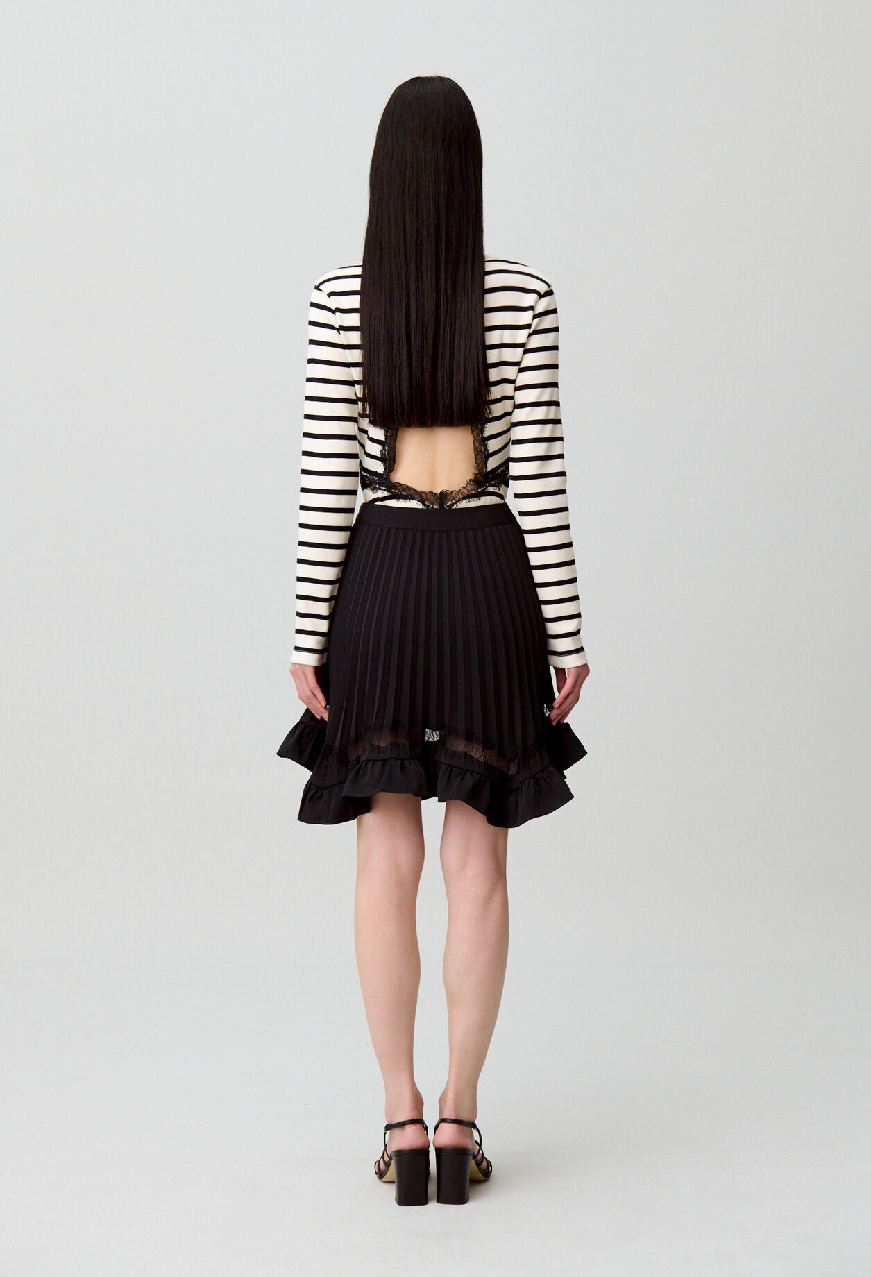 Asymmetrischer Spitzenrock