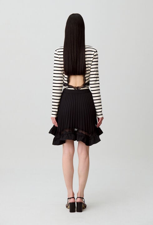 Asymmetrischer Spitzenrock