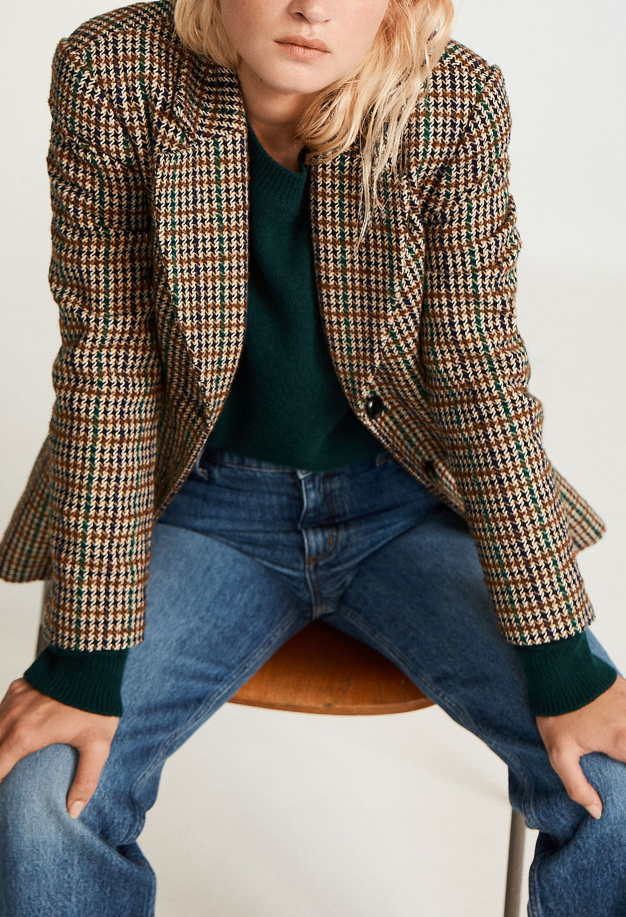 Tartan-Jacke