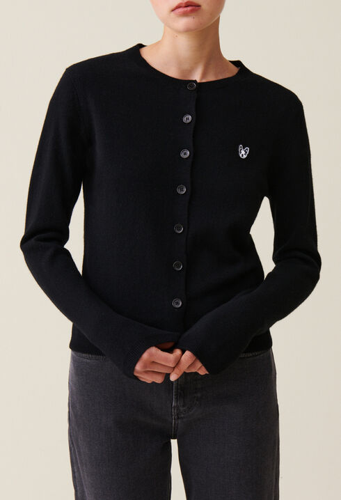 Jean Toto Wollcardigan
