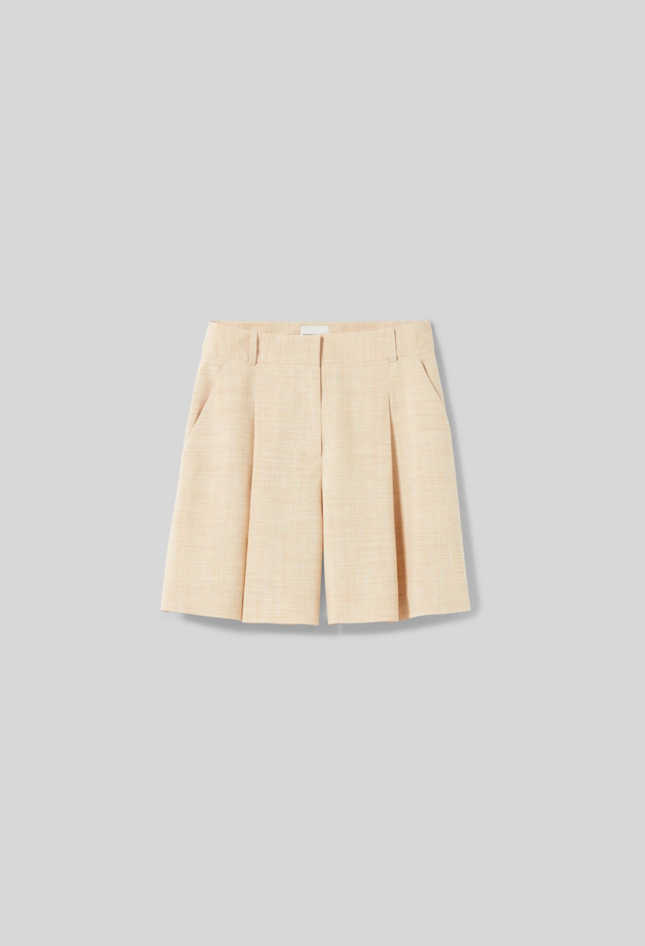 Plissierte Shorts