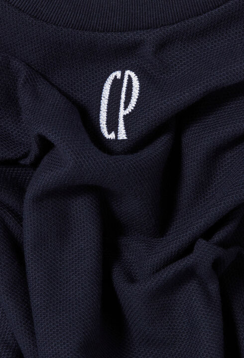 Besticktes Baumwoll-T-Shirt