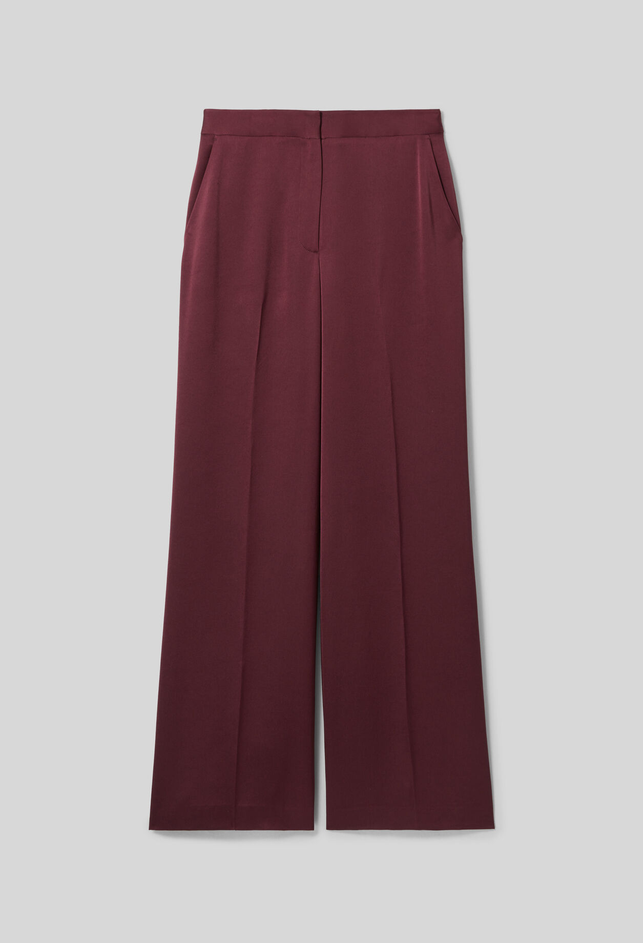 Fließende Satinhose