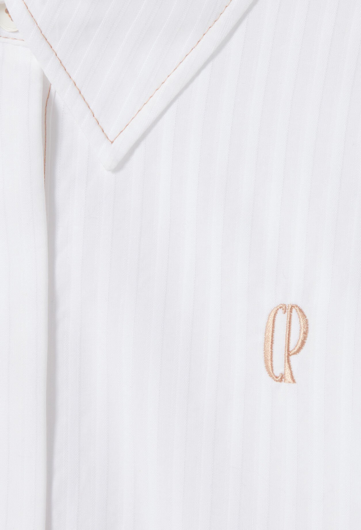 Gestreiftes Popeline-Hemd