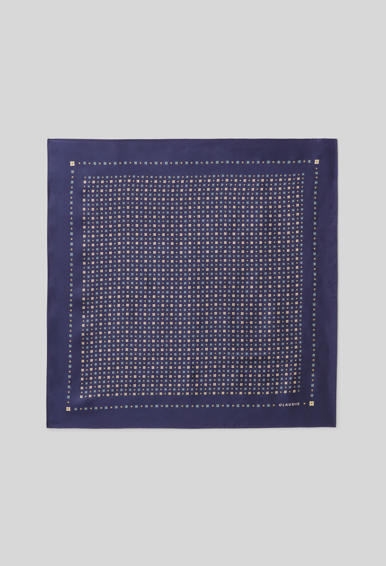 Bedrucktes quadratisches Halstuch