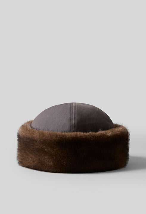 Wendehut Nylon und Kunstfell