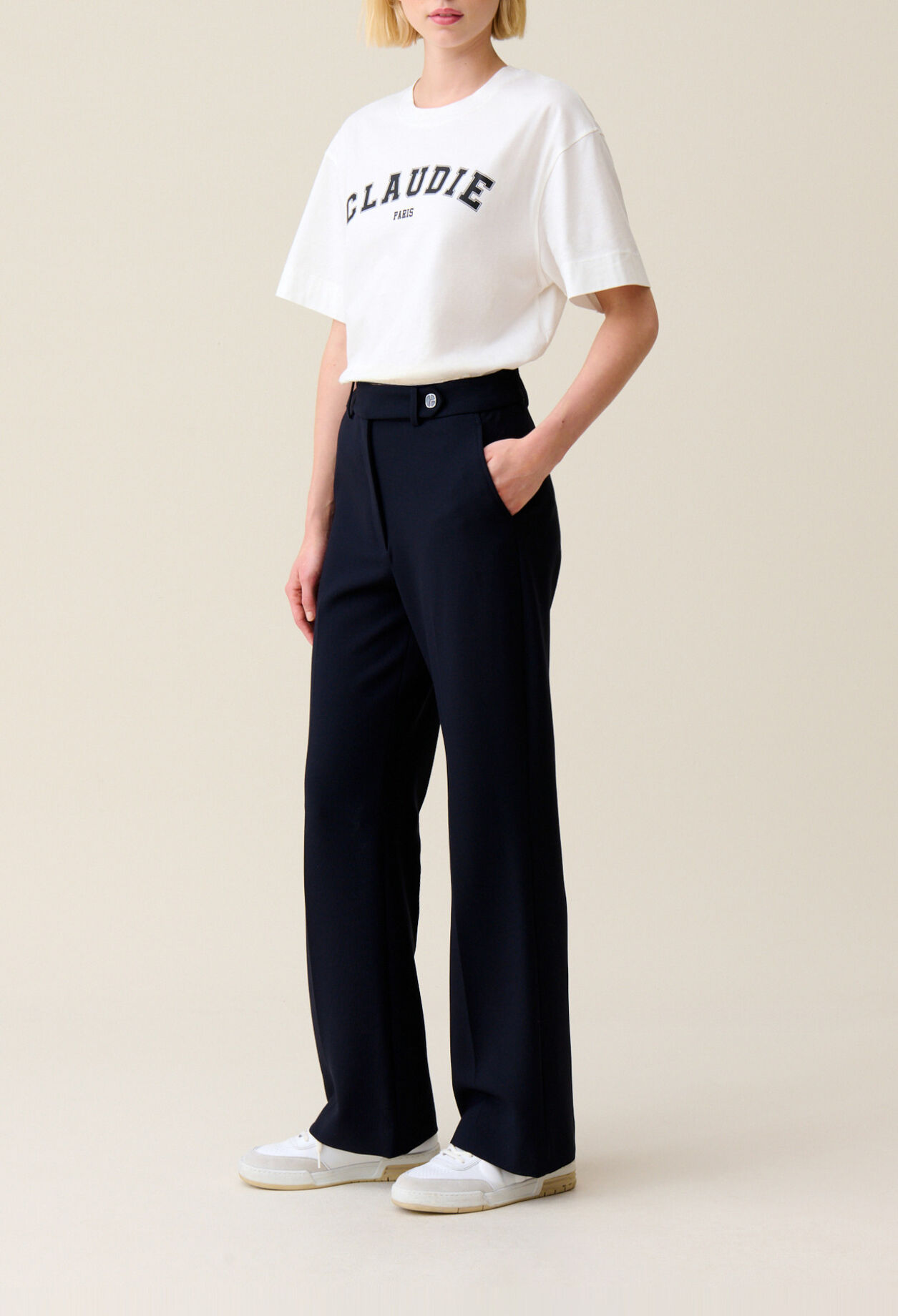Kurz&auml;rmeliges T-Shirt Claudie Paris
